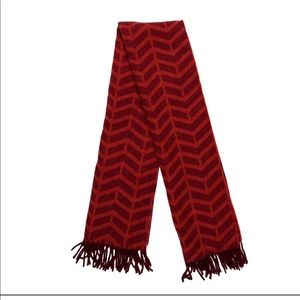 GIVENCHY Wool Printed Scarf - Red - New with Tags